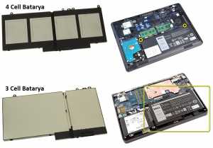 Dell 9P4D2, 09P4D2 Notebook Bataryas� - Pili / RETRO - 4 Cell