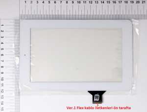 Exper EasyPad T7Q Tablet Dokunmatik Panel / Beyaz - Ver.1