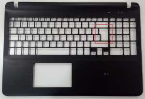 Sony Vaio SVF15, SVF152, SVF153 Notebook �st Kasa - Siyah