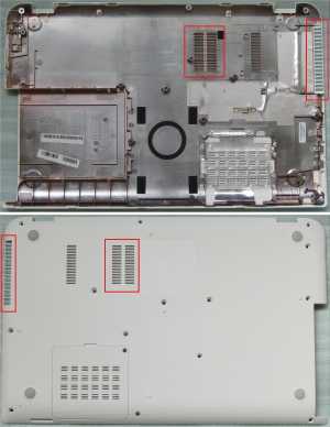 Toshiba Dynabook Satellite P55, P55-A, P55D, P55D-A, P55Dt, P55Dt-A, P55t, P55t-A Notebook Kasa Alt / Beyaz - Ver.1