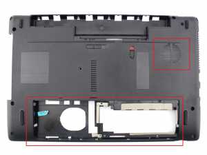 Packard Bell PEW91 Notebook Kasa Alt / Ver.1