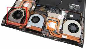 Clevo P375SM, P375SM-A Notebook Fan / K���k