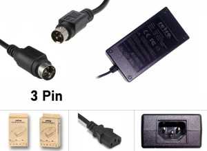 RETRO 24V 2.5A 60W 3 Pin G�� Adapt�r� RPA-AC245