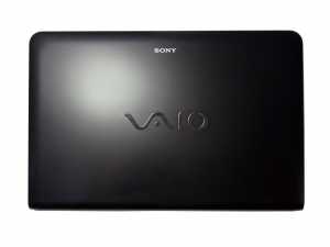 Sony Vaio E Serisi, SVE15 Notebook Lcd Back Cover - Siyah