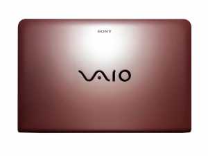 Sony Vaio E Serisi, SVE15 Notebook Lcd Back Cover - Pembe