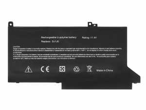 RETRO Dell Latitude 7280, 7290, 7380, 7390, DJ1J0 Notebook Bataryas� - Ver.1 - 3 Cell