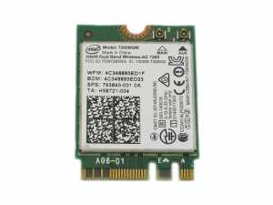 Intel Dual Band Wireless-AC 7265NGW 802.11ac 5GHz 867 Mbps Notebook WiFi Card