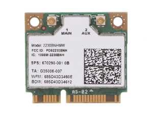 Intel Centrino Wireless-N 2230 2230BNHMW 802.11bgn PCIe Half Mini Notebook WiFi Card