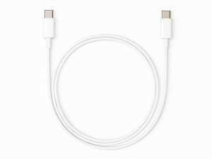 USB-C To USB-C (USB Type-C) OTG �arj ve Data Kablosu - Beyaz