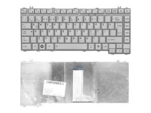 Toshiba Dynabook Satellite A200, A300, L300, M200, M300 Notebook Klavyesi - Silver - TR