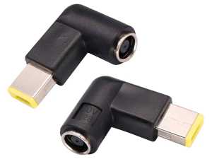 Lenovo 7.9 x 5.5 mm Yuvarlak Pinli U� To Lenovo Dikd�rtgen Pinli U� (Usb Tip) D�n��t�r�c� �arj Soketi (Konnekt�r)