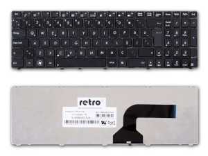 Asus F50, F70, G60, N50, N70 Notebook Klavyesi - Siyah - TR - �er�eveli