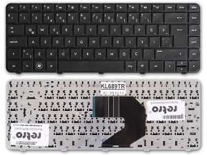 Hp Pavilion g4-1000, g6-1000 Notebook Klavyesi - Siyah - TR