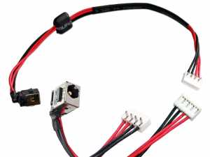 Toshiba Dynabook Satellite A500, A500D, A505, A505D Notebook Dc Power Jack - Kablolu