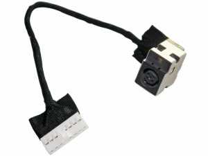 Hp G56, G62, G72, Compaq Presario CQ56, CQ62, CQ72 Notebook Dc Power Jack - 8 Pin - Kablolu