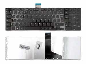 Toshiba Dynabook Satellite C850, L850 Notebook Klavyesi - Siyah - TR - �er�eveli