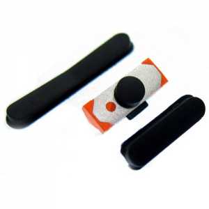 iPad 2 Small Buton (Siyah / 3 Adet)