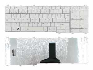 Toshiba Dynabook Satellite C650, L650, L670 Notebook Klavyesi - Beyaz - TR