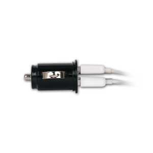 RETRO 5V 2.1A iPad, Tablet, Telefon USB Ara� �arj Adapt�r� - Siyah - �ift USB