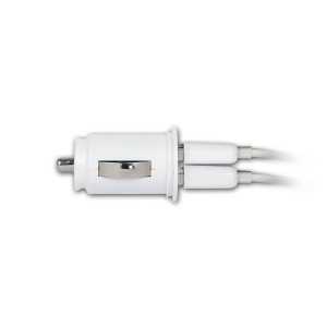 RETRO 5V 2.1A iPad, Tablet, Telefon USB Ara� �arj Adapt�r� - Beyaz - �ift USB