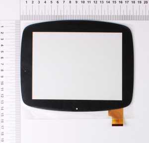 7-inch HY TPC-50149-C V1.0 Tablet Dokunmatik Panel - Siyah - Oval