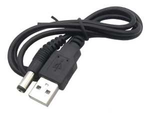 USB To 5.5 x 2.1 mm (5.5x2.5 mm) �arj Kablosu