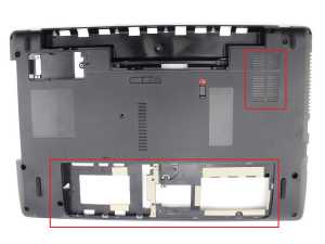 Packard Bell PEW91 Notebook Kasa Alt / Ver.2