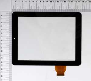 8-inch DPT 300-L3759A-A00-V1.0 (Ver.1) Tablet Dokunmatik Panel - Siyah