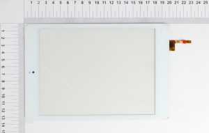 7.85-inch 078017-01A-V1 Tablet Dokunmatik Panel - Beyaz