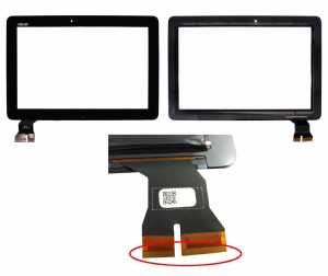 Asus Transformer Pad TF103CG Tablet Dokunmatik Panel / Siyah - Ver.2