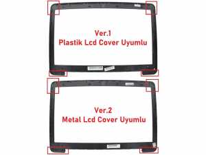Asus X555Q Notebook Lcd Bezel / Siyah - Ver.2 (Metal)