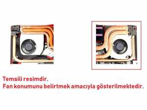 MSI GP73, GP73 8RD, GP73 8RE Leopard, ... vb Notebook Fan / SA�