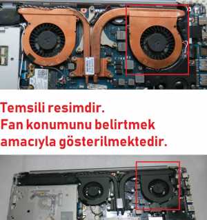 Samsung NP700Z5C, NP700Z5C-S01TR, NP700Z5C-S02TR, ... vb Notebook Fan / SA�