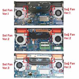Asus FX502V Notebook Fan / Sa� - Ver.2