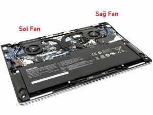 Samsung NP900X3G Notebook Fan / Ver.2 (Sa�)