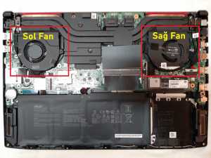 Asus FX503V Notebook Fan / Sa� - Ver.1