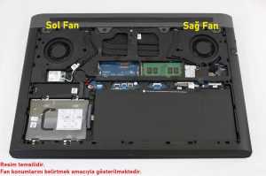Dell AT27R007FR0 Uyumlu Notebook Fan / Ver.2 - Sol Fan