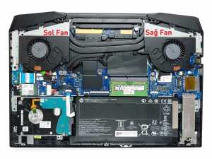 Hp L57171-001 Uyumlu Notebook Fan / Ver.2 (Sol Fan)