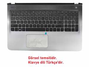 Hp Pavilion 15-ab500 Notebook Klavye - Tu� Tak�m� / Siyah - �st Kasa - TR