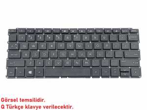 Hp Pavilion X2 10-j000 Notebook Klavye - Tu� Tak�m� / Siyah - TR