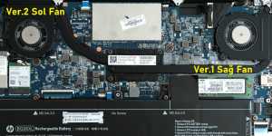 Hp EliteBook Folio 1040 G3 Notebook Fan / Ver.2 (Sol Fan)