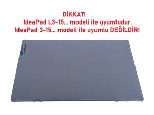 Lenovo IdeaPad L3-15ITL6 Notebook Lcd Cover / Siyah