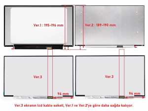 Acer Aspire SF314-511 Notebook Lcd Ekran - Panel / Ver.2