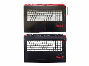 MSI GP73, GP73 8RD, GP73 8RE Leopard, ... vb Notebook Kasa �st / Siyah - Ver.2