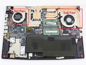 MSI Creator 15M A9 Notebook Fan / Ver.2 (Sol Fan)
