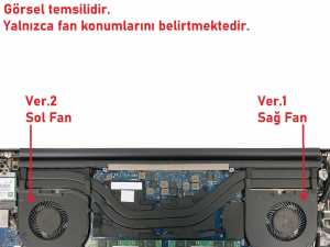 Dell Precision M5540 Notebook Fan / Ver.2 (Sol Fan)
