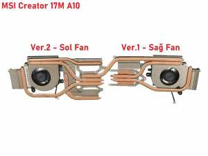 MSI Creator 17M A10 Notebook Fan / Ver.1 (Sa� Fan)