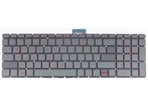Hp 809302-001 Notebook Klavye - Tu� Tak�m� / Siyah - TR - Backlit - K�rm�z� Tu�