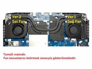 Acer Predator PH317-55 Notebook Fan / Ver.2 (Sol Fan)