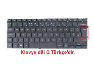 Samsung Ativbook 9 Plus NP940X3G, NP940X3G-K01TR, NP940X3G-K02TR, NP940X3G-K04TR, ... vb Notebook Klavye - Tu� Tak�m� / Siyah - TR - Backlit